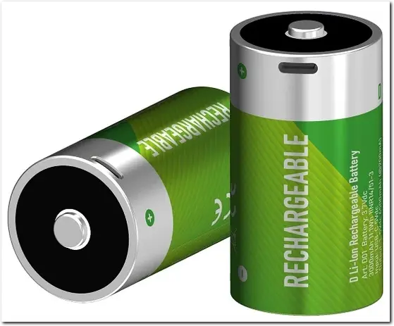 USB 充電式リチウム電池 D Li-Ion 05